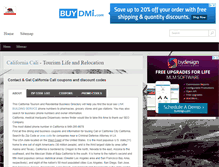 Tablet Screenshot of californiacali.com